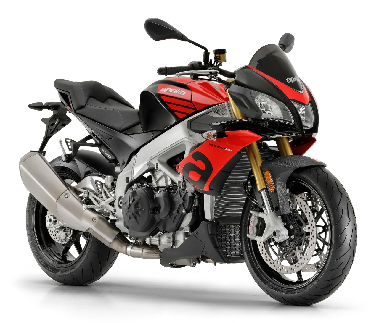 Aprilia Tuono V4 1100 Factory: le sospensioni diventano semiattive